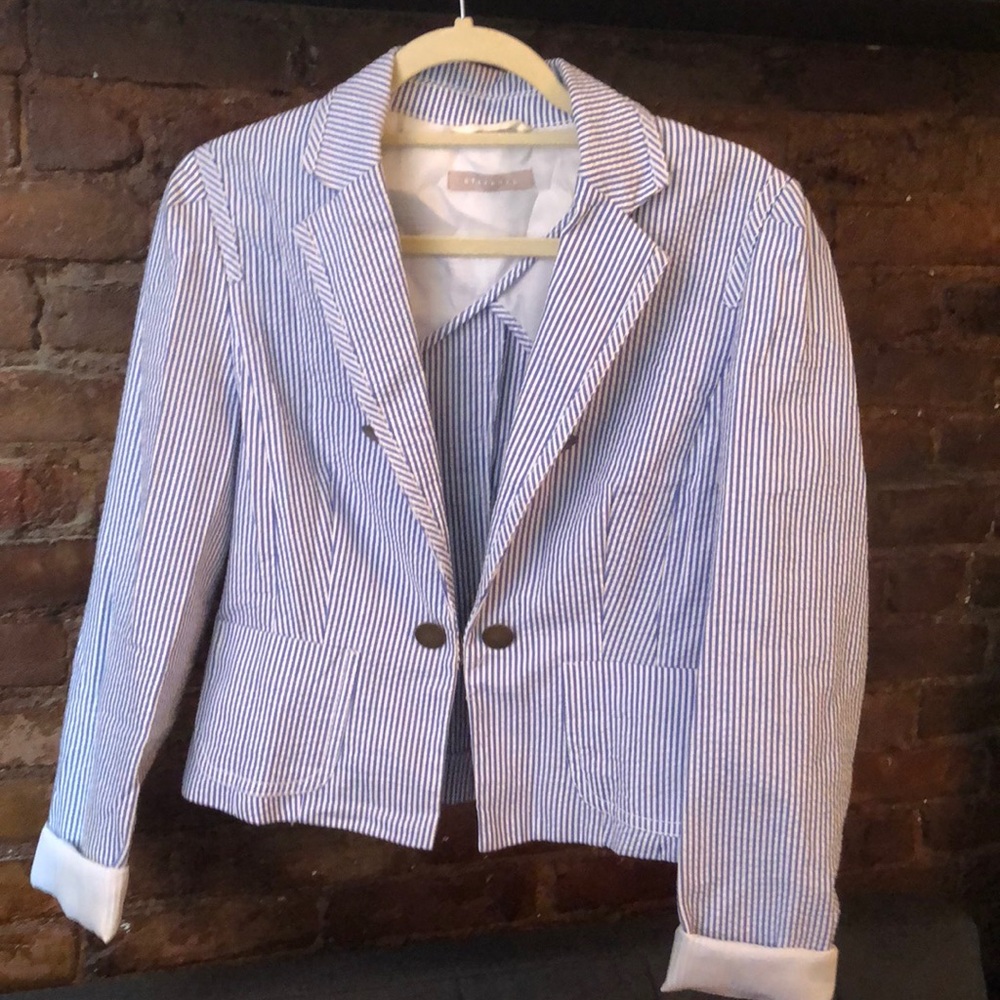 Striped blazer